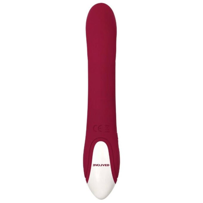MO-865 Evolved Inflatable Bunny Dual Stim Rechargeable - Burgundy - Imagen 5