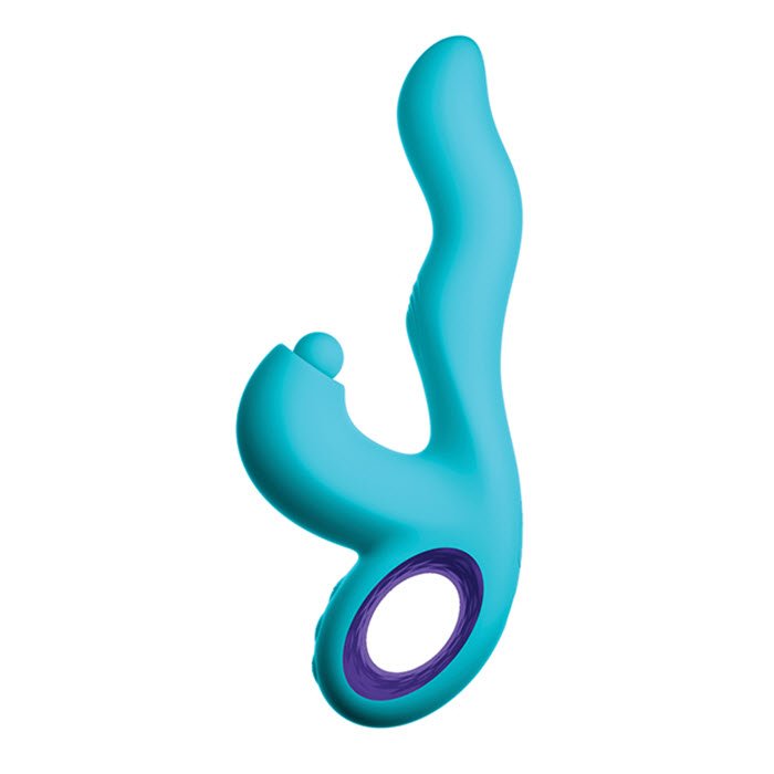 MO-720 Femme Funn Klio Triple Action Rabbit - Turquoise - Imagen 3