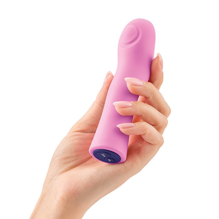 BA-312 Femme Funn Hana Fingerlike Thumping Bullet - Rosa - Imagen 2