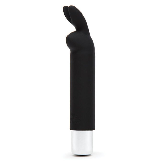 CS-32 Fifty Shades of Grey Greedy Girl Rechargeable Bullet Rabbit Vibrator - Black - Imagen 3