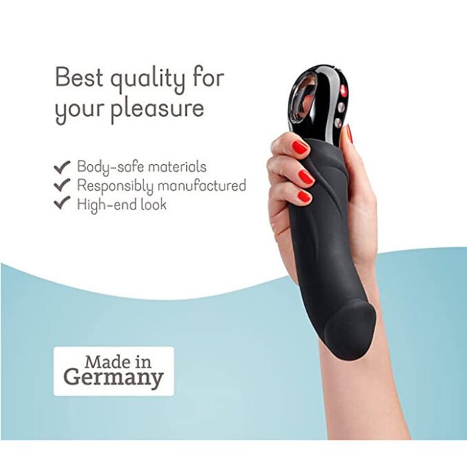 MO-838 Fun Factory Black Line Big Boss Realistic - Black - Imagen 5
