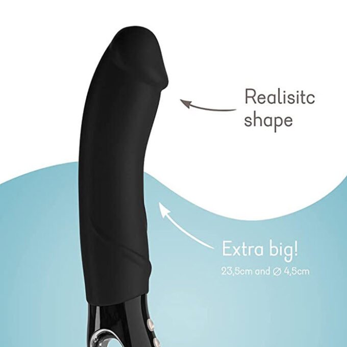 MO-838 Fun Factory Black Line Big Boss Realistic - Black - Imagen 6