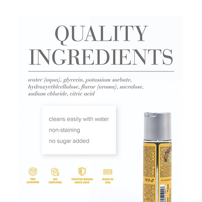 LC-19 JO Cocktails Lubricante sabor piña colada 2 oz/60ml - Imagen 5