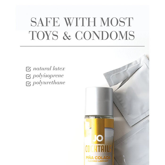 LC-19 JO Cocktails Lubricante sabor piña colada 2 oz/60ml - Imagen 4