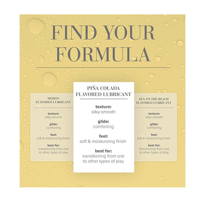 LC-19 JO Cocktails Lubricante sabor piña colada 2 oz/60ml - Imagen 6