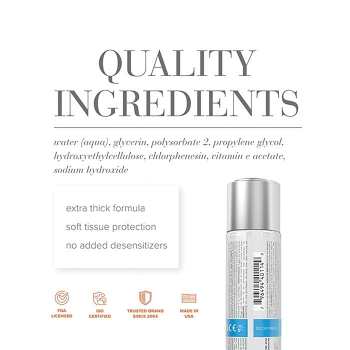 LA-26 JO H2O Anal Thick - Original Lubricant 2 oz (60 ml) - Imagen 4