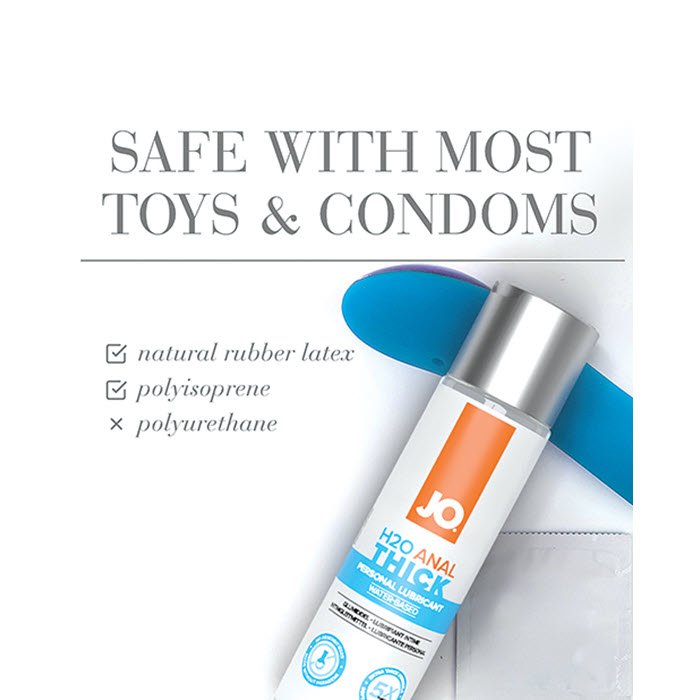 LA-26 JO H2O Anal Thick - Original Lubricant 2 oz (60 ml) - Imagen 3