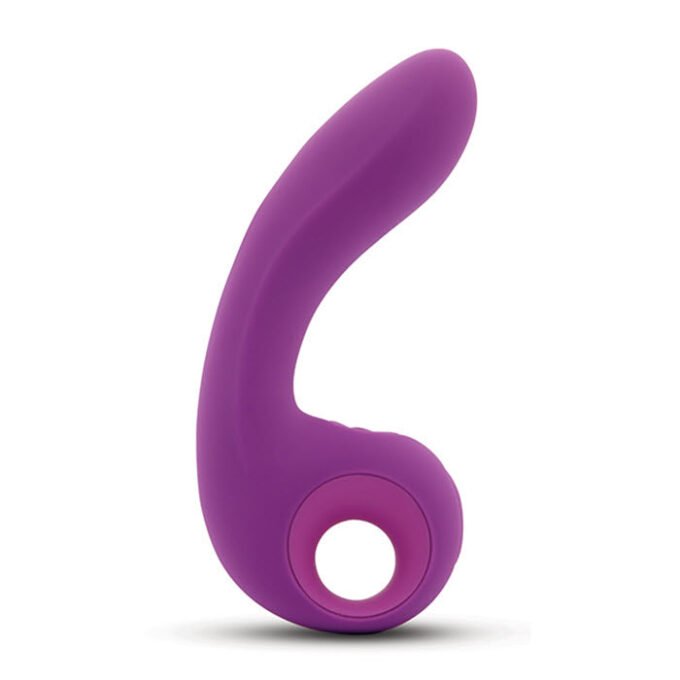 MO-735 Nu Sensuelle Raine Nubii Tapping Vibe w/Turbo Boost & Warming - Purple - Imagen 2