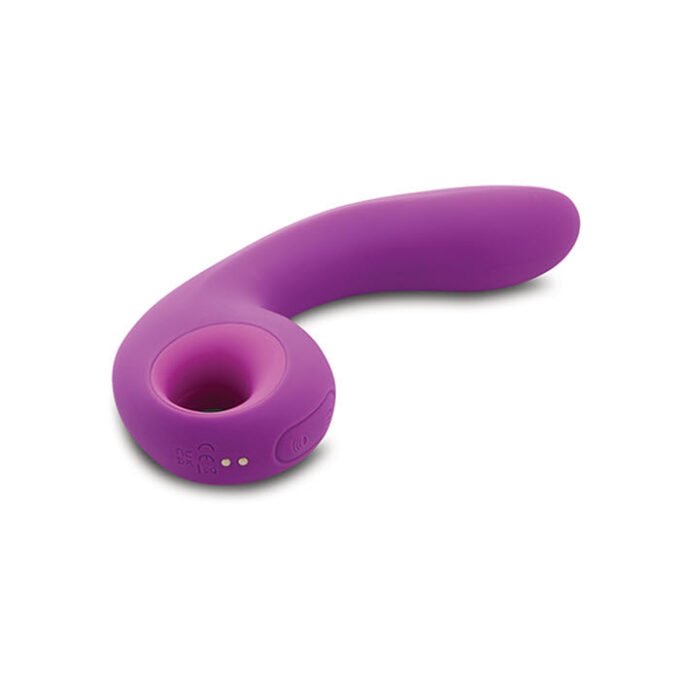 MO-735 Nu Sensuelle Raine Nubii Tapping Vibe w/Turbo Boost & Warming - Purple - Imagen 4