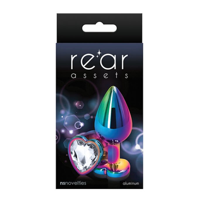 MT-946 Rear Assets Multicolor Heart Clear (Tamaño Chico) - Imagen 2