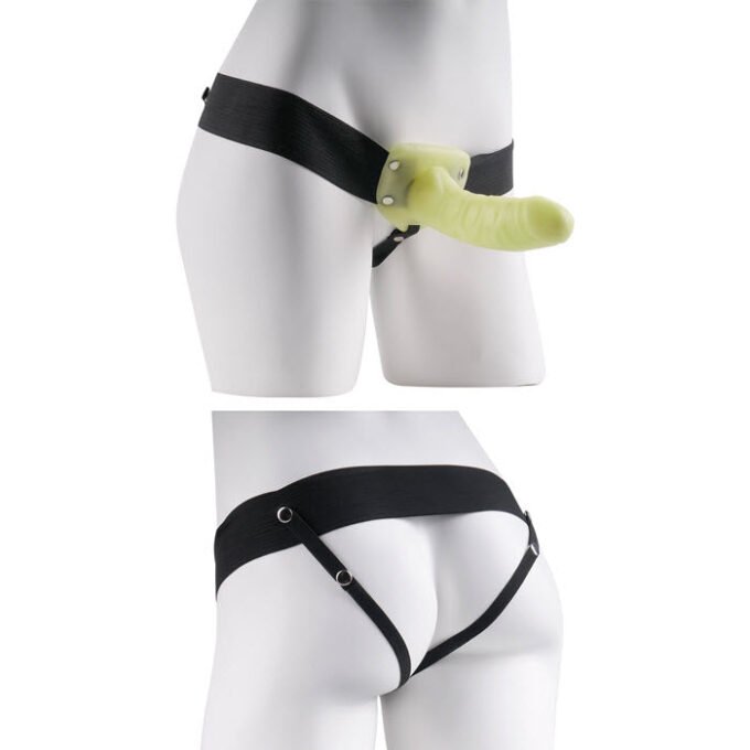 AR-958 Fetish Fantasy Series For Him or Her Hollow Strap-On Glow In The Dark - Imagen 5