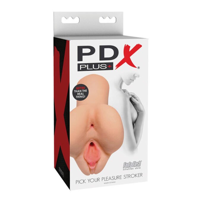 MS-755 PDX Plus Pick Your Pleasure Stroker - Ivory