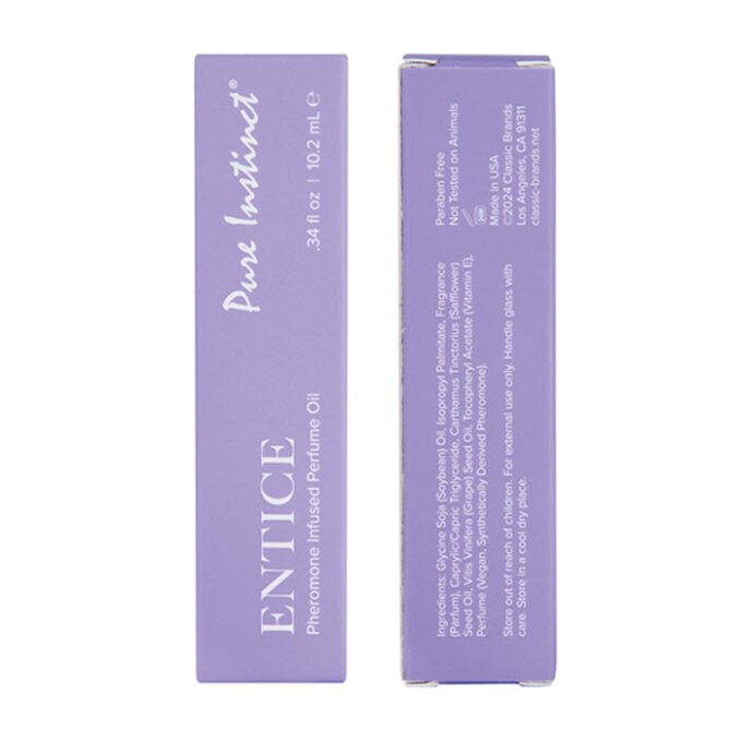 FE-69 Pure Instinct Pheromone Perfume Oil Roll On Entice - 10.2 ml - Imagen 3
