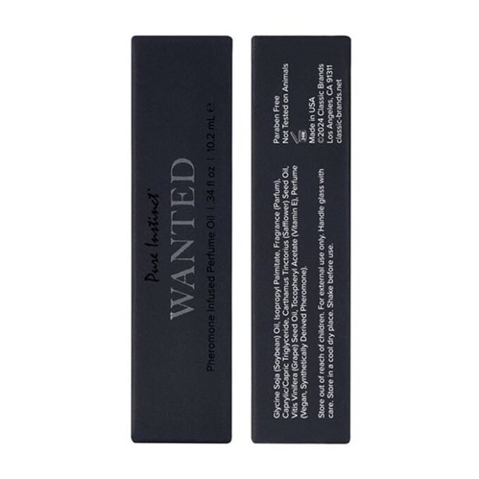 FE-73 Wanted Pure Instinct Mens Pheromone Perfume Oil - 10.2 ml - Imagen 3