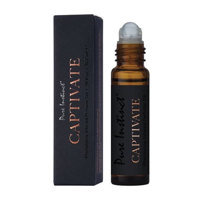 FE-71 Captivate Pure Instinct Mens Pheromone Perfume Oil - 10.2 ml - Imagen 2