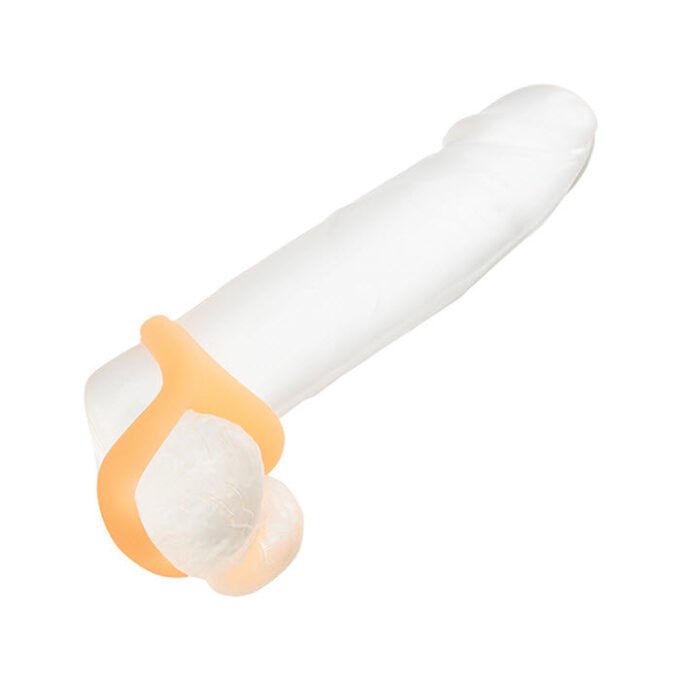 AN-894 Alpha Liquid Silicone Glow in the Dark Teardrop Cock Ring - Imagen 2