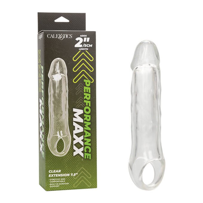 EF-410 Performance Maxx 7.5" Penis Extension - Clear