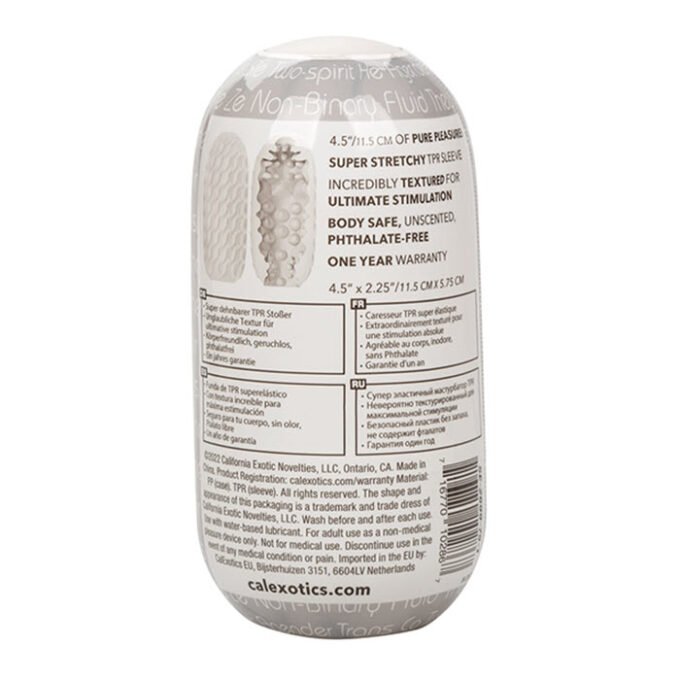 MS-758 Boundless Reversible Nubby Stroker - White - Imagen 5