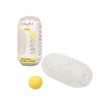 MS-756 Boundless Reversible Squishy Ball Stroker - Yellow