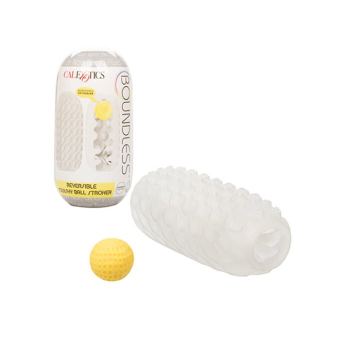 MS-756 Boundless Reversible Squishy Ball Stroker - Yellow