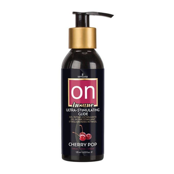 LBE-87 ON Insane Ultra Stimulating Personal Moisturizer - 4.2 oz Cherry Pop
