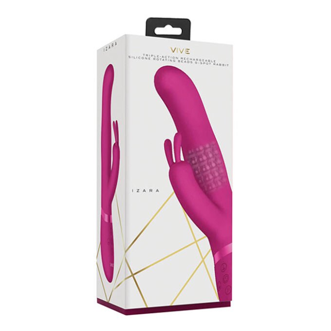 MO-728 Shots Vive Izara Rotating Beads Rabbit - Pink