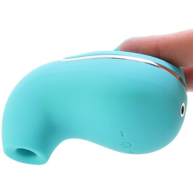 MO-840 VeDO Suki Rechargeable Vibrating Sucker - Tease Me Turquoise - Imagen 3