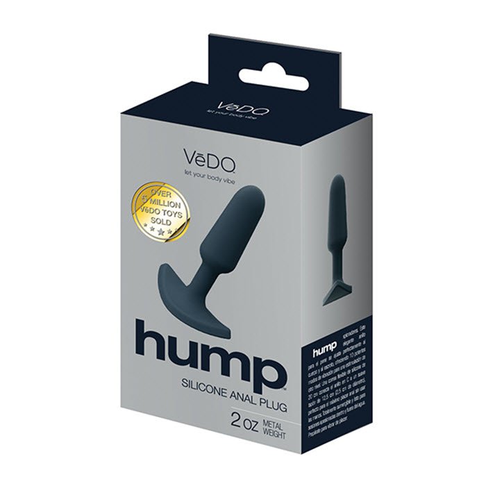 PS-841 VeDO Hump Silicone Anal Plug - Black