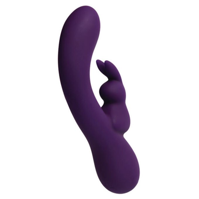 MO-863 VeDO Kinky Bunny Plus Rechargeable Dual Vibe - Deep Purple - Imagen 2