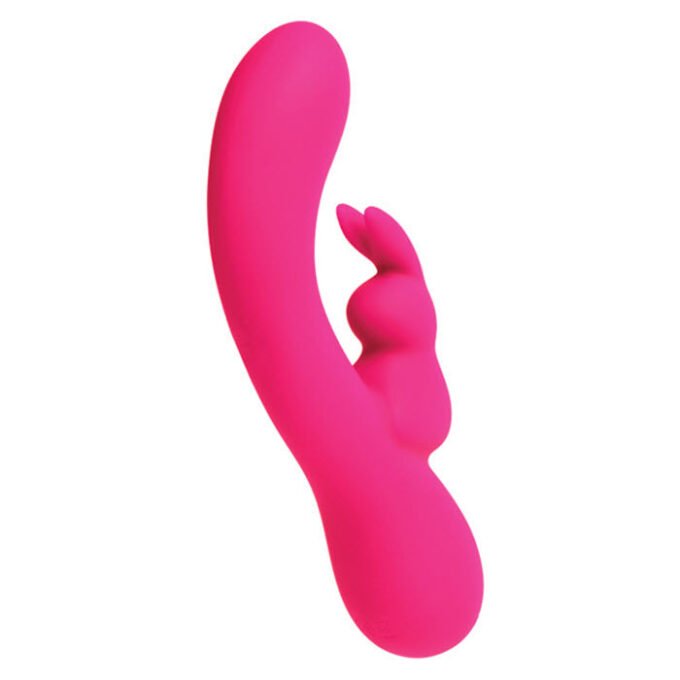MO-862 VeDO Kinky Bunny Plus Rechargeable Dual Vibe - Foxy Pink - Imagen 2
