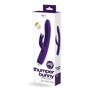 MO-818 VeDo Thumper Bunny Rechargeable Dual Vibe - Deep Purple