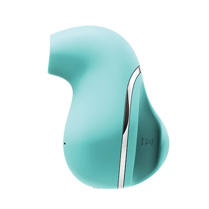 MO-840 VeDO Suki Rechargeable Vibrating Sucker - Tease Me Turquoise - Imagen 4