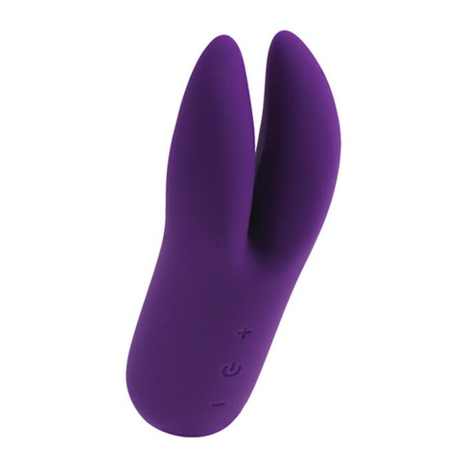 MSE-97 VeDo Kitti Rechargeable Dual Vibe - Deep Purple - Imagen 2