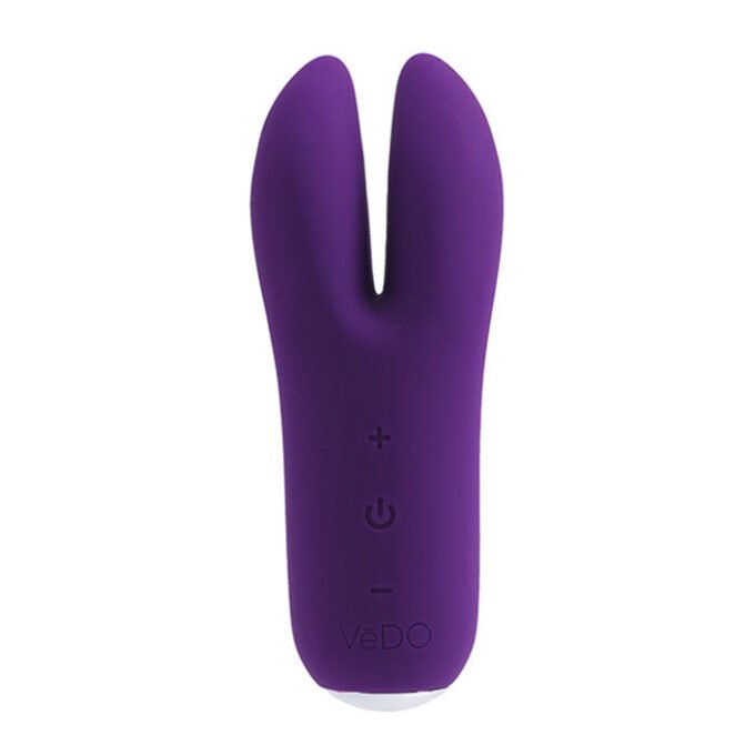 MSE-97 VeDo Kitti Rechargeable Dual Vibe - Deep Purple - Imagen 3