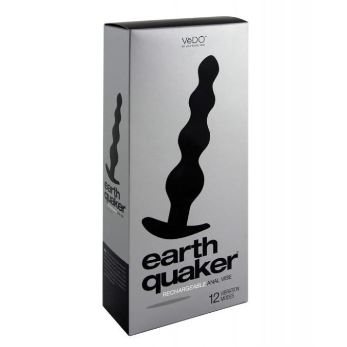 PC-391 VeDO Earth Quaker Anal Vibe - Just Black