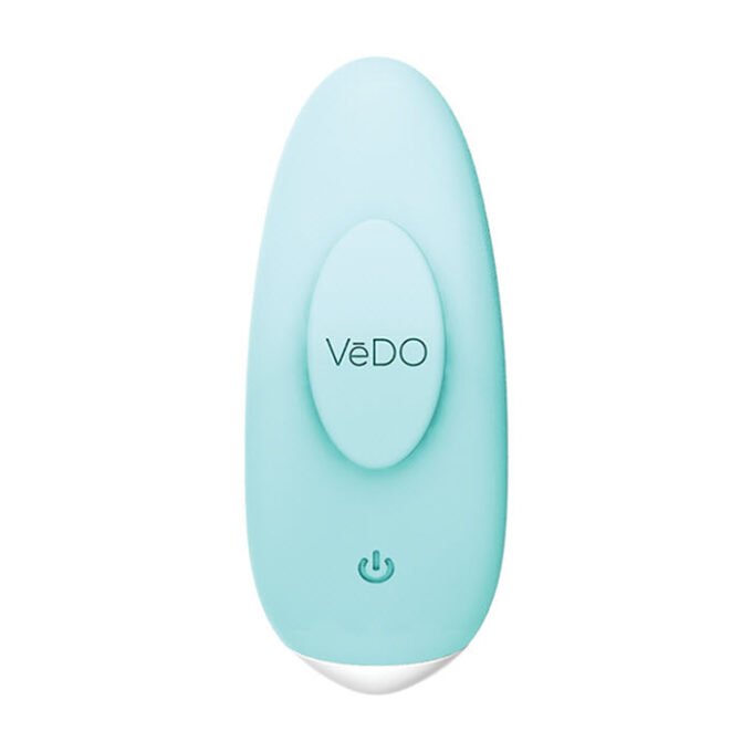 TV-99 VeDO Niki Rechargeable Panty Vibe - Tease Me Turquoise - Imagen 3