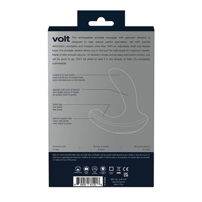 PR-86 VeDo Volt Rechargeable Prostate Vibe - Black - Imagen 5