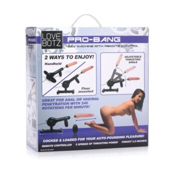 MQ-10 LoveBotz Pro-Bang Sex Machine w/Remote Control