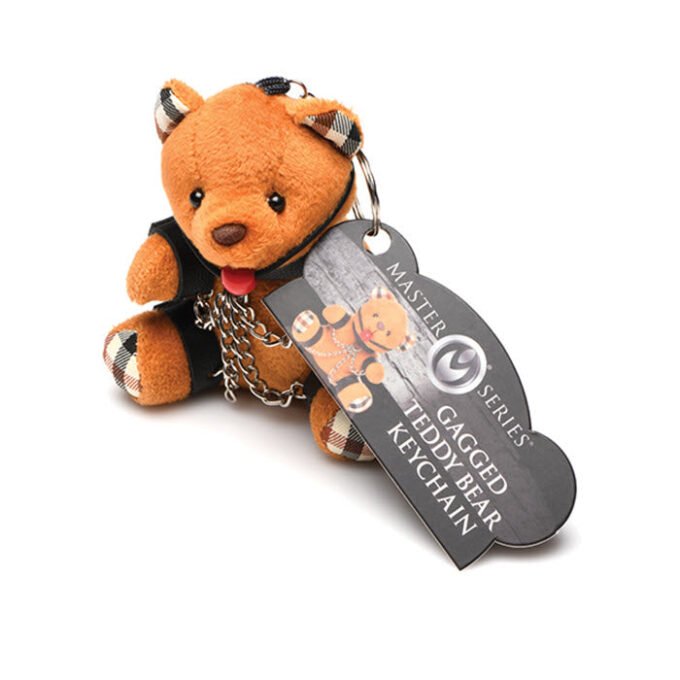 AL-25 Llavero Master Series Gagged Teddy Bear Keychain - Imagen 3