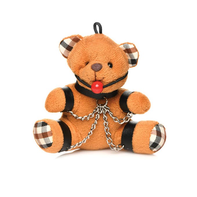 AL-25 Llavero Master Series Gagged Teddy Bear Keychain