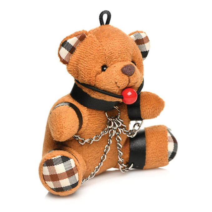 AL-25 Llavero Master Series Gagged Teddy Bear Keychain - Imagen 4