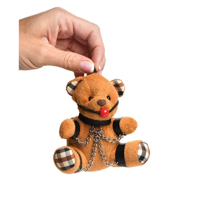 AL-25 Llavero Master Series Gagged Teddy Bear Keychain - Imagen 5