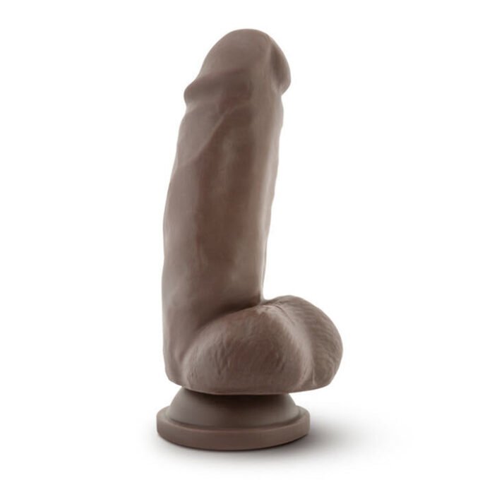 DS-780 Dr. Skin Mr. Smith 7" Dildo w/Suction Cup - Chocolate - Imagen 2