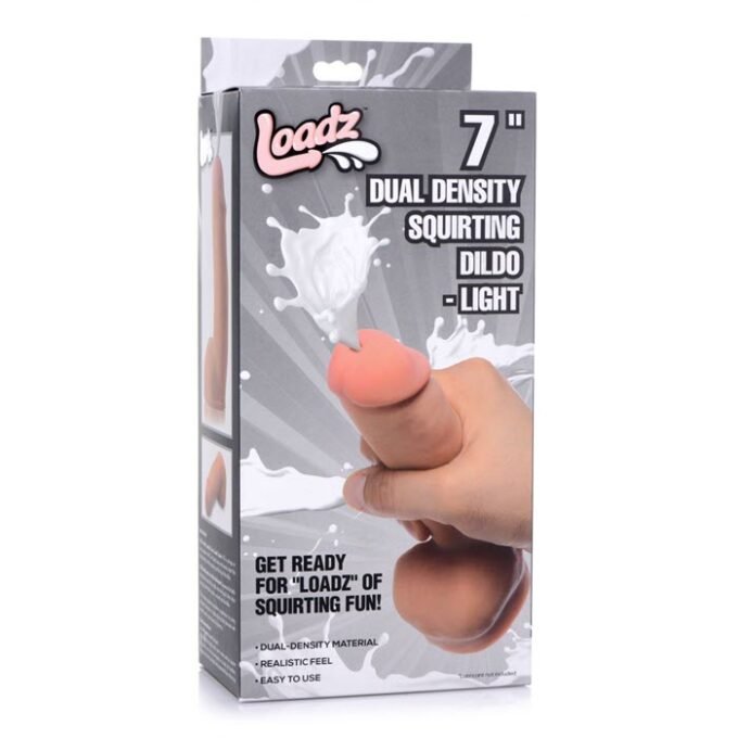 DS-755 Dual Density Squirting Dildo - 7 Inch - Imagen 8