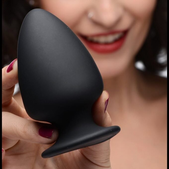 PS-880 Squeezable Silicone Anal Plug - Small - Imagen 2
