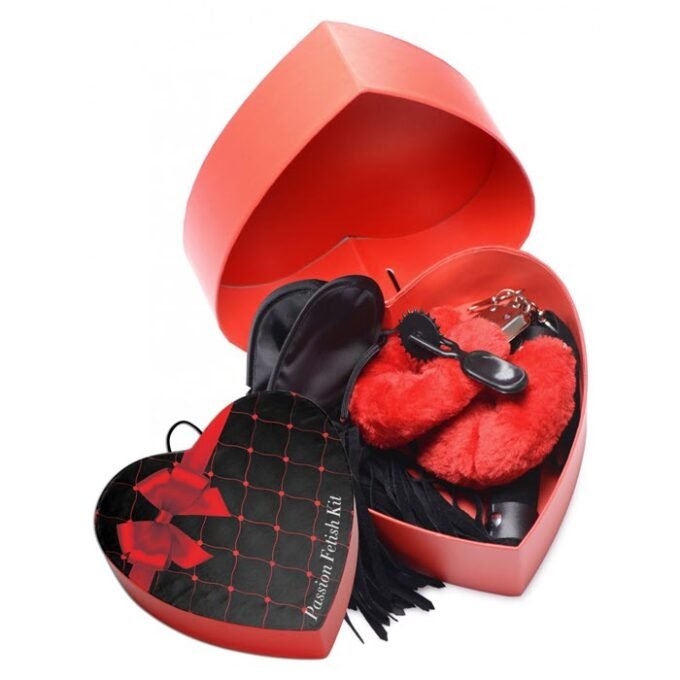 BG-69 Frisky Passion Fetish Kit with Heart Gift Box - Imagen 4