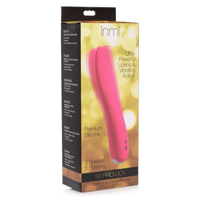MO-760 8X Pro-Lick Vibrating & Licking Silicone Tongue Vibrator - Imagen 7