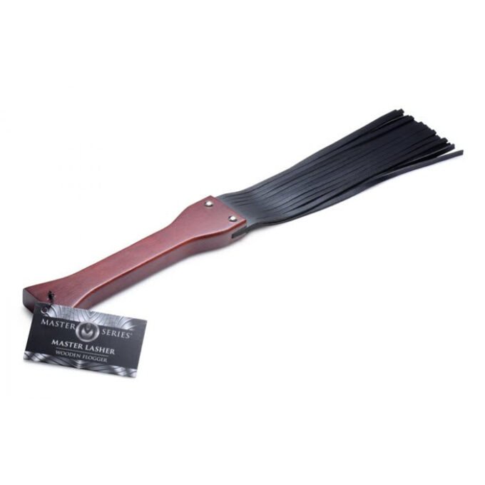 BG-44 Master Lasher Wooden Flogger - Imagen 6