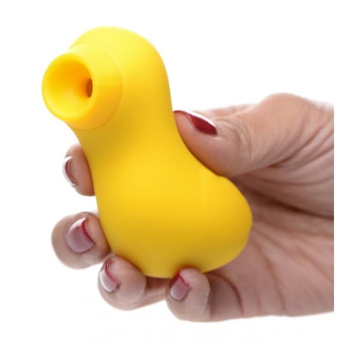 MO-843 Sucky Ducky Silicone Clitoral Stimulator - Yellow - Imagen 2