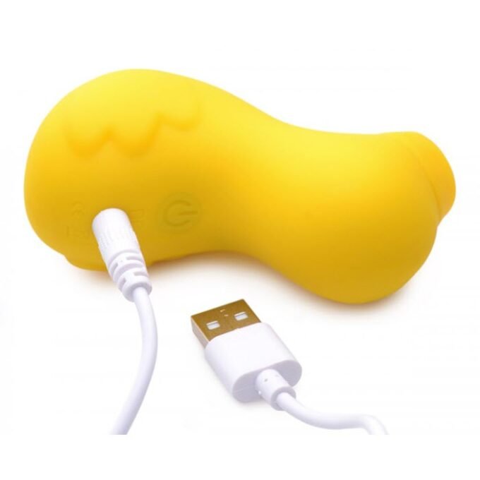 MO-843 Sucky Ducky Silicone Clitoral Stimulator - Yellow - Imagen 5